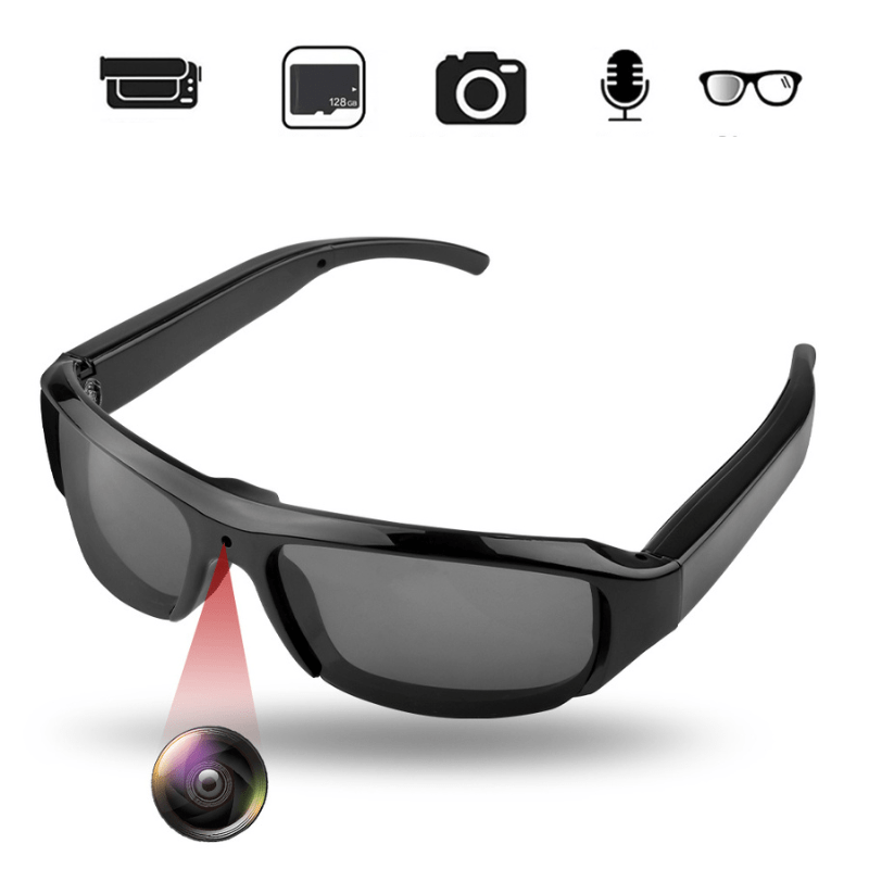 Lunettes Intelligentes 1080P | Enregistrement HD et Design Élégant