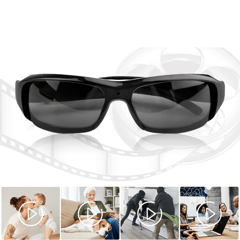 Lunettes Intelligentes 1080P | Enregistrement HD et Design Élégant
