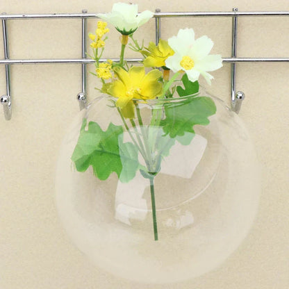 Vase Flottant en Verre | Décoration Hydroponique Élégante et Unique