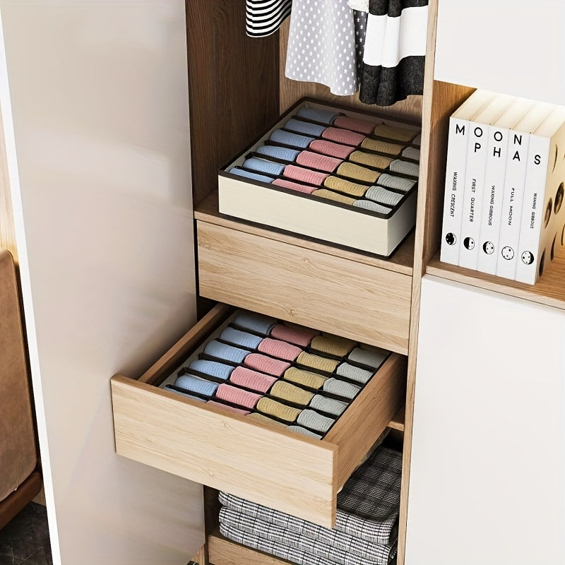 Organisateur de Tiroir Pliable | 24 Compartiments pour Rangement Efficace