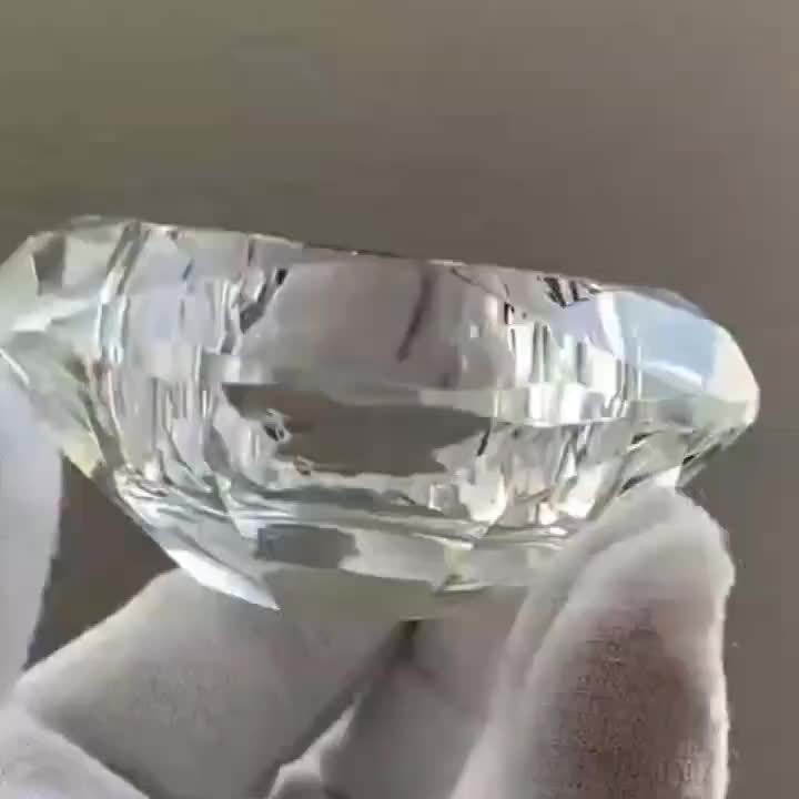 Porte-Bougies en Cristal Transparent | Ambiance Luxueuse et Romantique