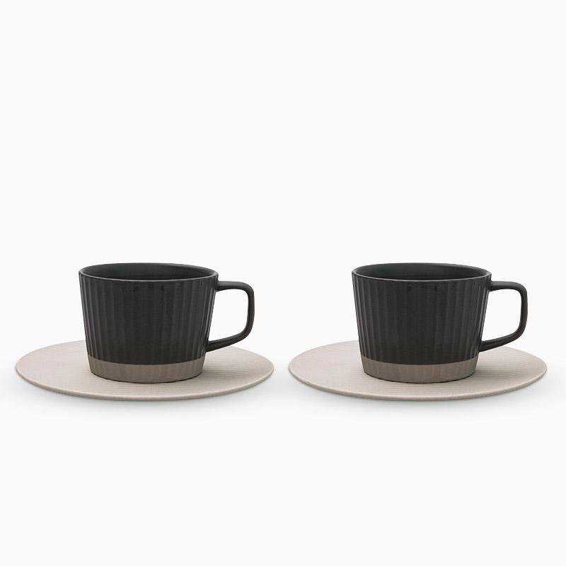 Tasses à Café en Grès Élégantes | Design Minimaliste et Durable