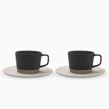 Tasses à Café en Grès Élégantes | Design Minimaliste et Durable