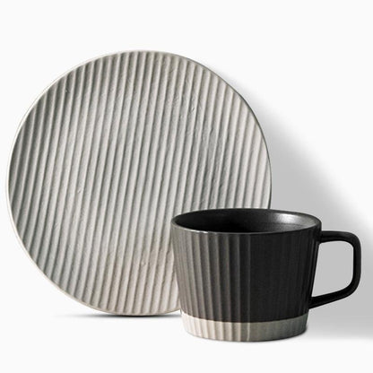 Tasses à Café en Grès Élégantes | Design Minimaliste et Durable
