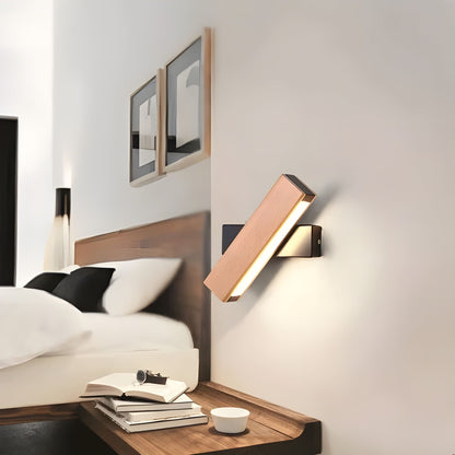 Lampe Murale LED en Bois | Design Scandinave et Éclairage Chaud