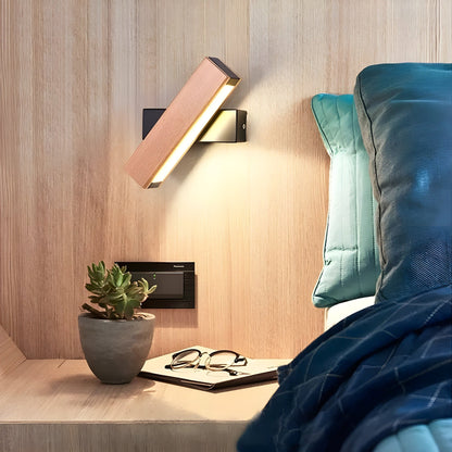Lampe Murale LED en Bois | Design Scandinave et Éclairage Chaud