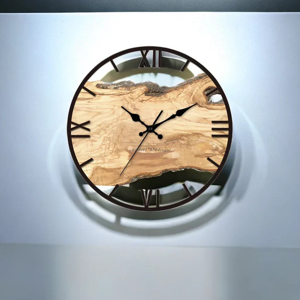 Horloge Murale Transparente Moderne | Design Élégant et Précis