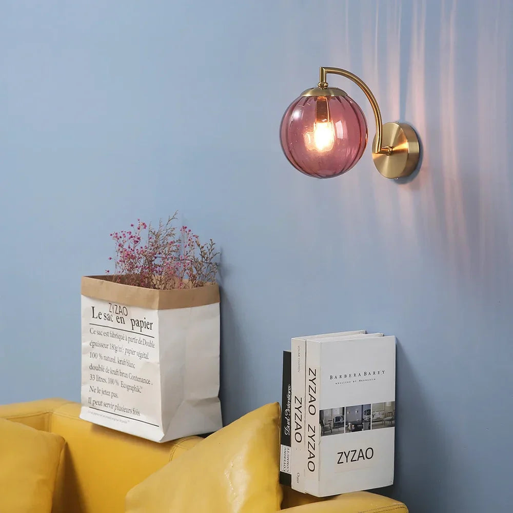 Lampe Murale en Verre Moderne | Éclairage Ambiant Élégant et Durable