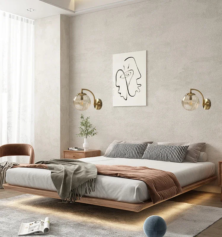 Lampe Murale en Verre Moderne | Éclairage Ambiant Élégant et Durable