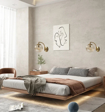 Lampe Murale en Verre Moderne | Éclairage Ambiant Élégant et Durable