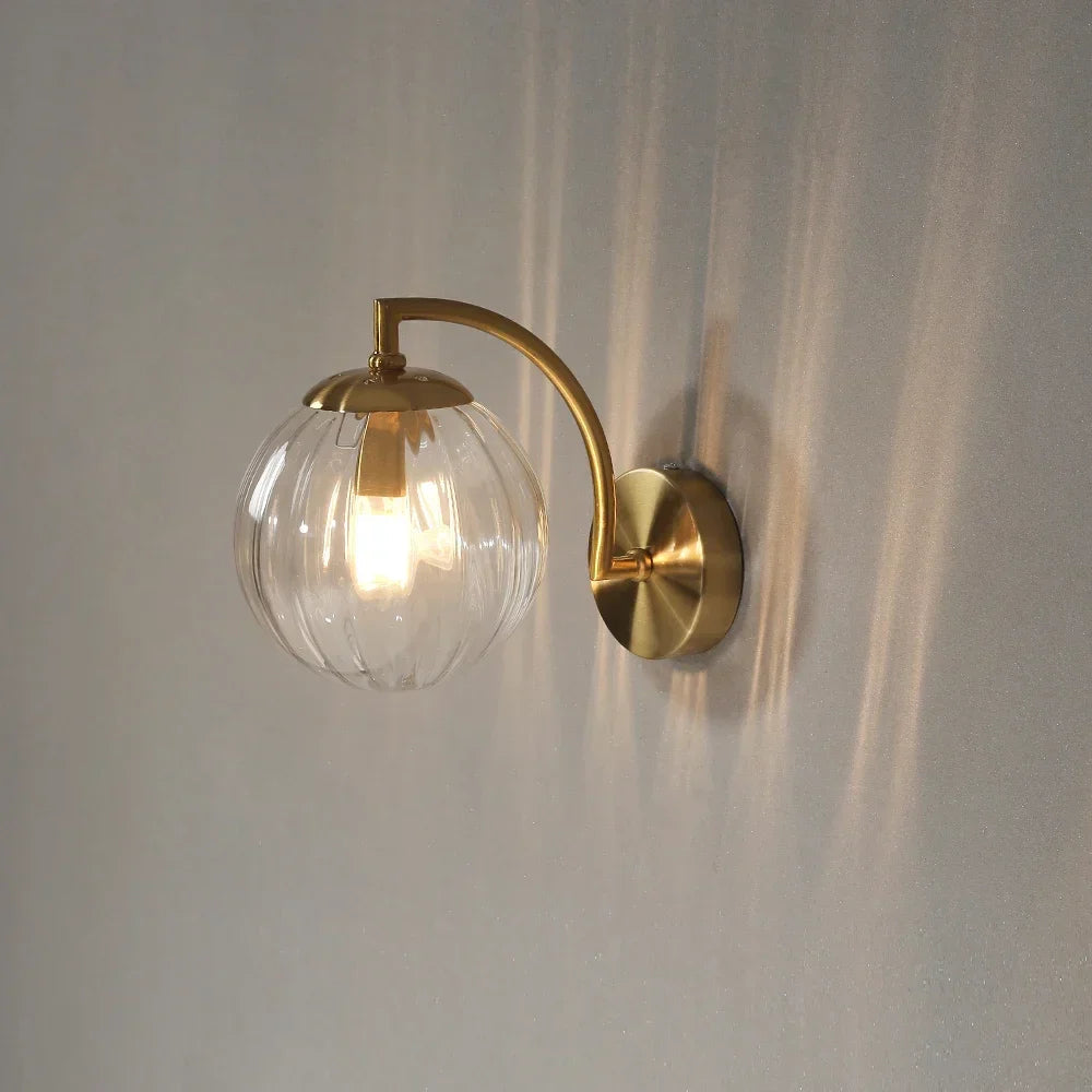 Lampe Murale en Verre Moderne | Éclairage Ambiant Élégant et Durable