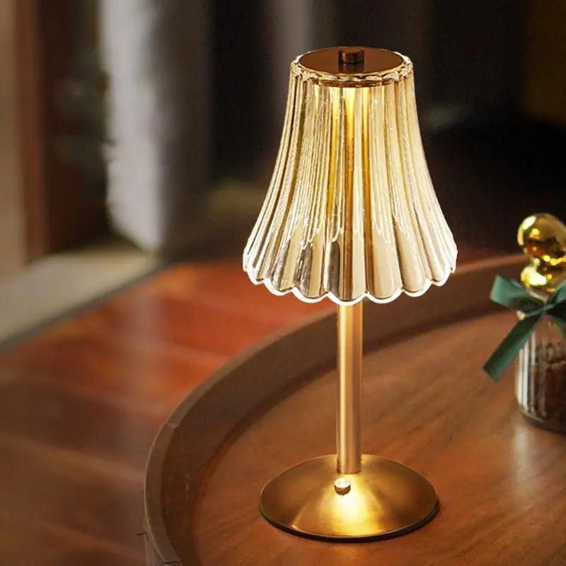 Lampe de Table Vintage Élégante | Éclat Magnifique et Fonctionnalité Moderne