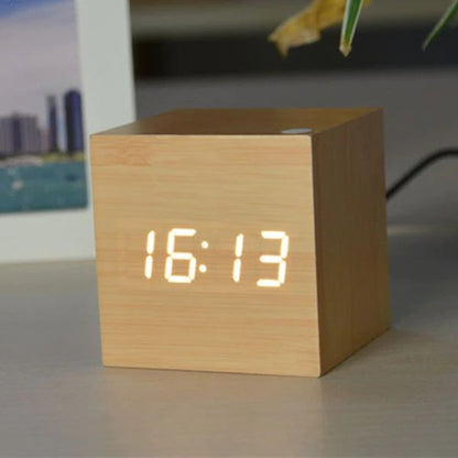 Horloge Numérique Compacte pour Bureau | Design Élégant et Précis