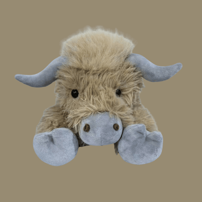 Jouet en Peluche Vache des Highlands | Compagnon Câlin Ultra Doux pour Tous