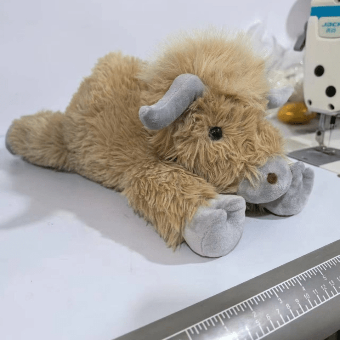 Jouet en Peluche Vache des Highlands | Compagnon Câlin Ultra Doux pour Tous