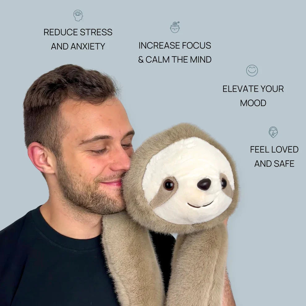 Coussin Anti-stress Doux | Câlins Apaisants pour Détente et Sommeil
