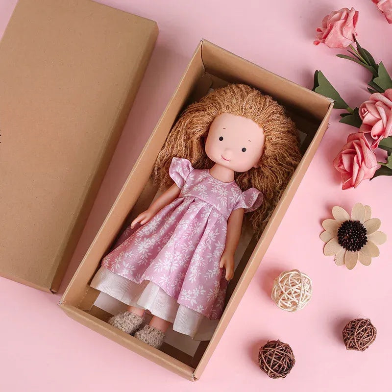 Poupée en Peluche à Habiller | Accessoires pour Jeu Créatif et Câlins