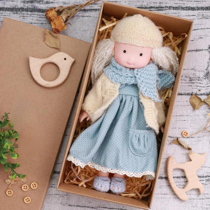 Poupée en Peluche à Habiller | Accessoires pour Jeu Créatif et Câlins