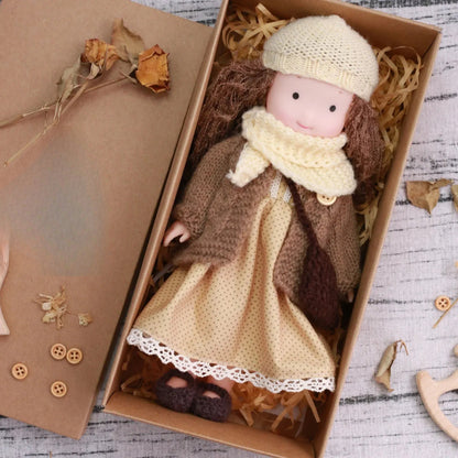Poupée en Peluche à Habiller | Accessoires pour Jeu Créatif et Câlins
