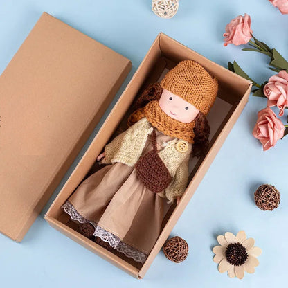 Poupée en Peluche à Habiller | Accessoires pour Jeu Créatif et Câlins