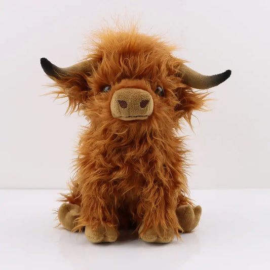 Vache en Peluche Douce | Compagnon Réconfortant pour Tous Âges