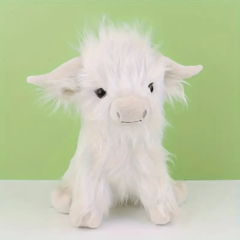 Vache en Peluche Douce | Compagnon Réconfortant pour Tous Âges
