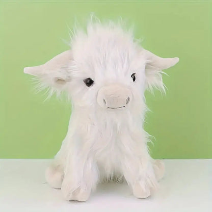 Vache en Peluche Douce | Compagnon Réconfortant pour Tous Âges