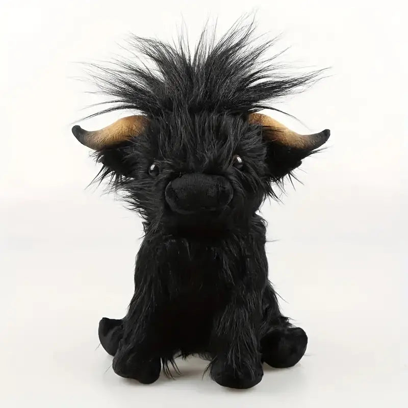 Vache en Peluche Douce | Compagnon Réconfortant pour Tous Âges