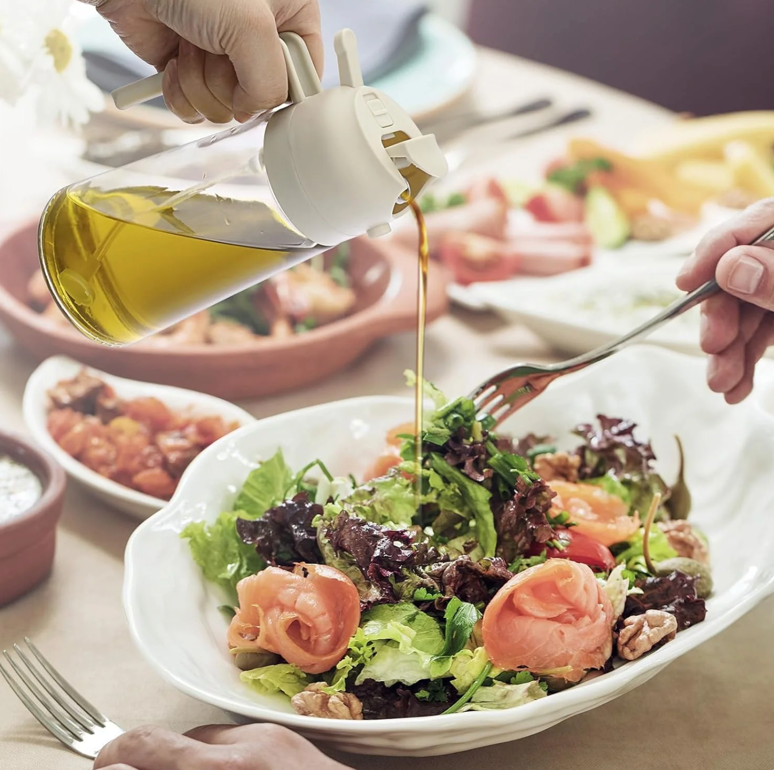Bouteille de Pulvérisation d'Huile | Précision et Économie d'Huile en Cuisine