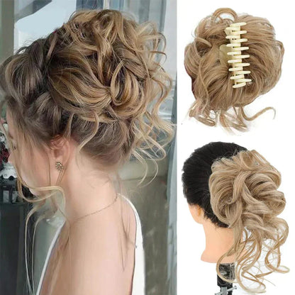 Chignon Instantané Clip | Élégance Rapide et Naturelle
