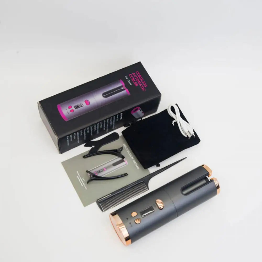 Fer à Friser Intelligent Sans Fil | Boucles Personnalisées et Soin Capillaire