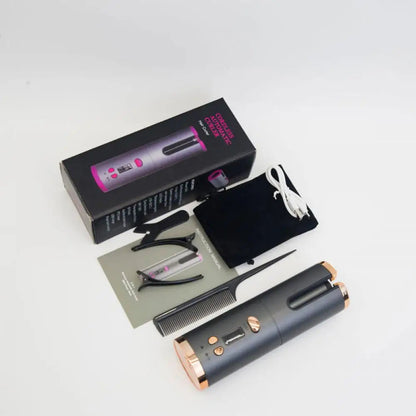 Fer à Friser Intelligent Sans Fil | Boucles Personnalisées et Soin Capillaire