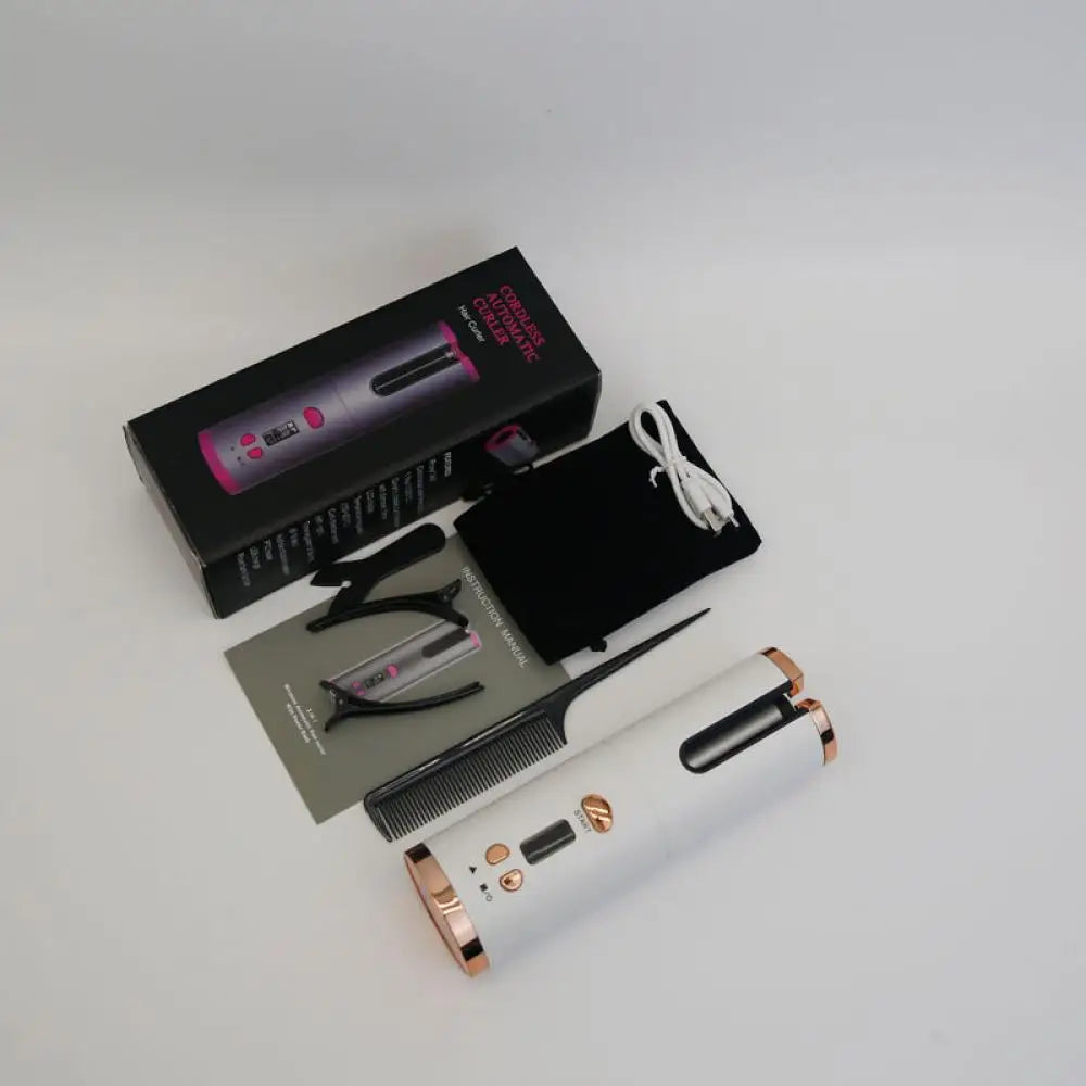 Fer à Friser Intelligent Sans Fil | Boucles Personnalisées et Soin Capillaire