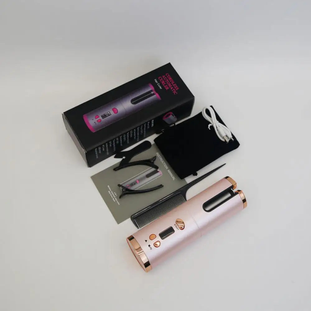 Fer à Friser Intelligent Sans Fil | Boucles Personnalisées et Soin Capillaire