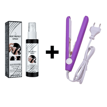 Fer à Friser Mini Portable | Boucles Douces et Définies Rapidement