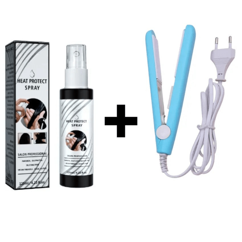 Fer à Friser Mini Portable | Boucles Douces et Définies Rapidement