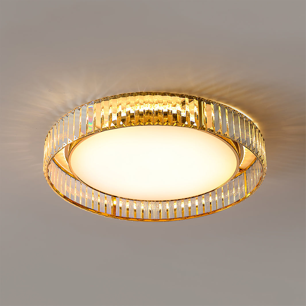 Plafonnier Moderne en Cristal | Design Élégant et Sophistiqué