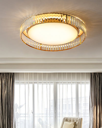 Plafonnier Moderne en Cristal | Design Élégant et Sophistiqué