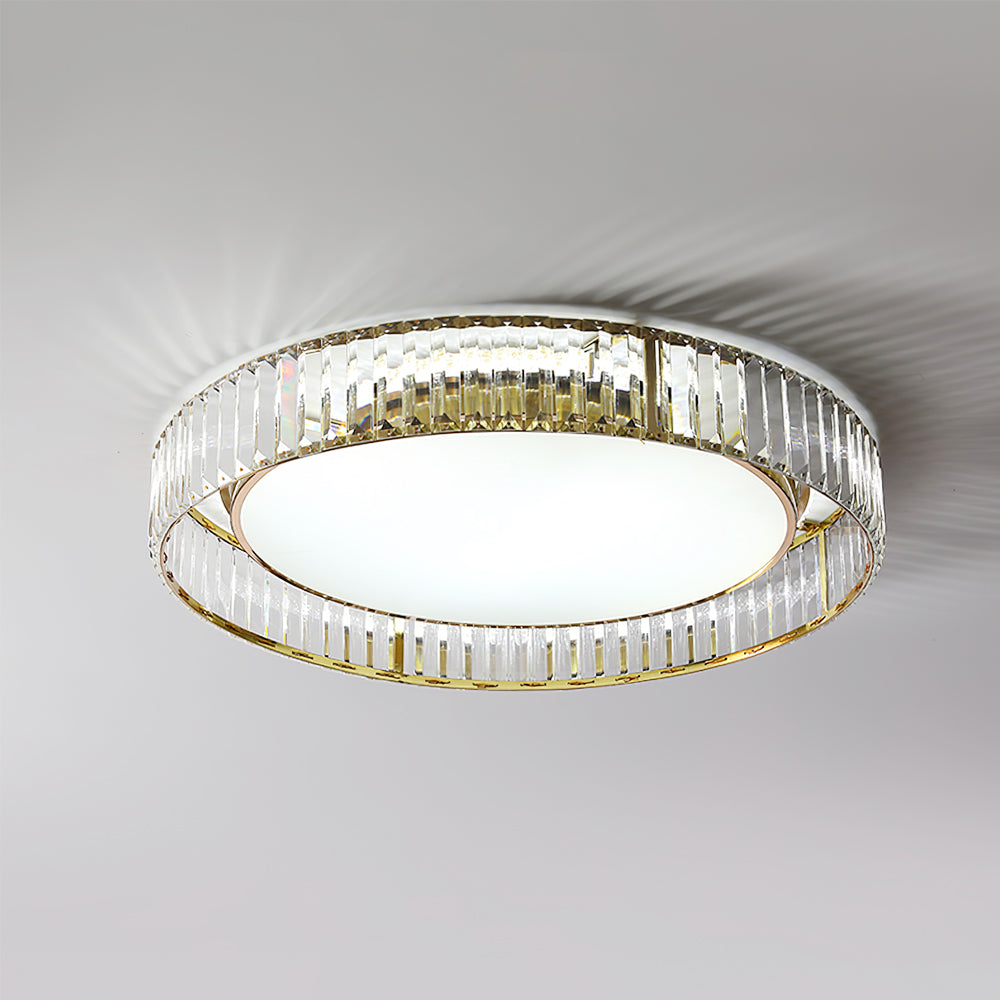 Plafonnier Moderne en Cristal | Design Élégant et Sophistiqué