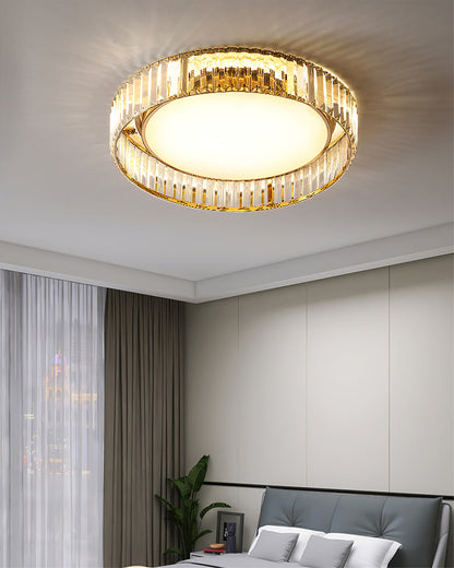 Plafonnier Moderne en Cristal | Design Élégant et Sophistiqué