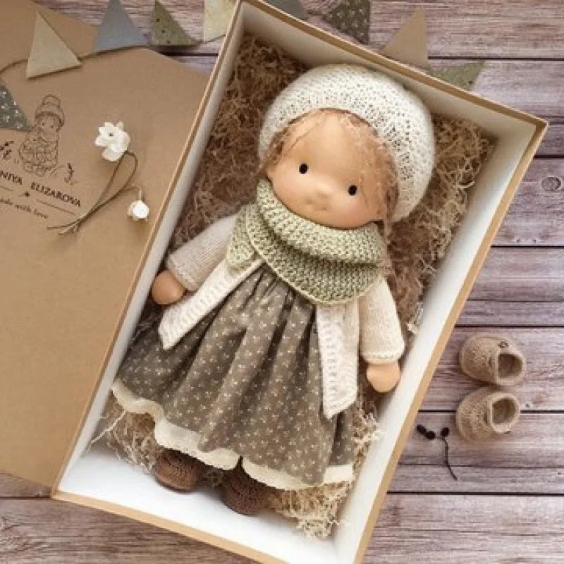 Poupée en Peluche en Coton | Douceur et Câlins pour Enfants