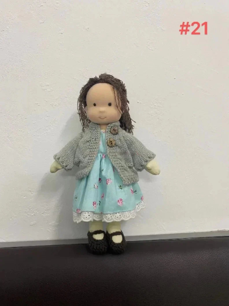 Poupée en Peluche en Coton | Douceur et Câlins pour Enfants