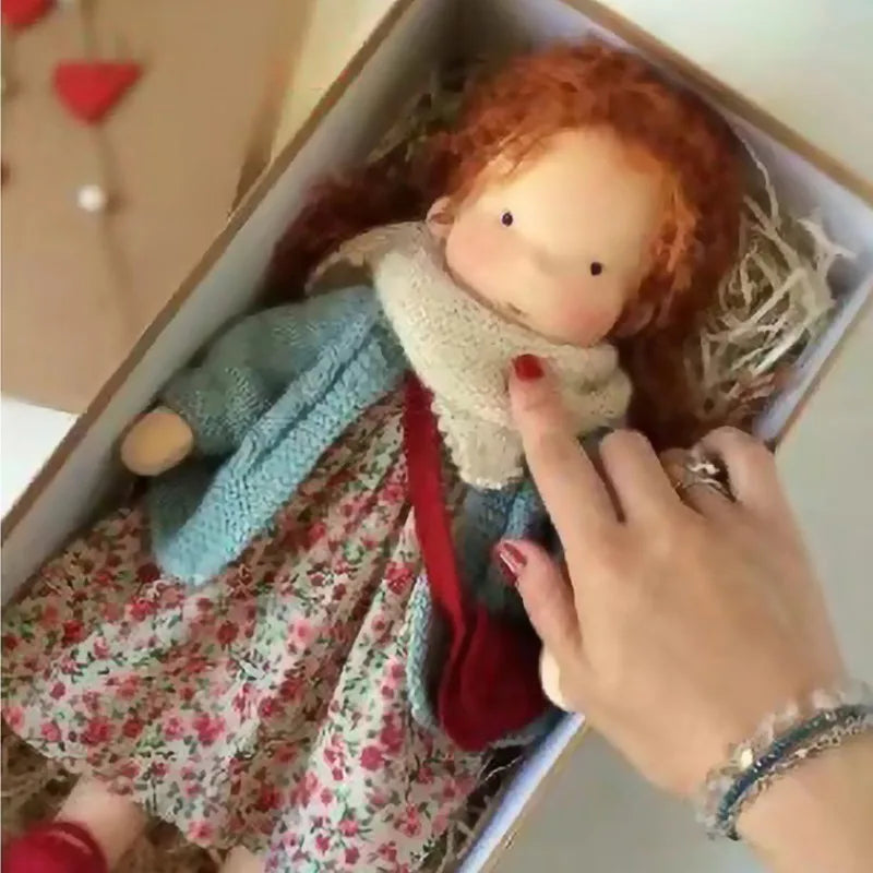 Poupée en Peluche en Coton | Douceur et Câlins pour Enfants