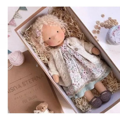 Poupée en Peluche en Coton | Douceur et Câlins pour Enfants
