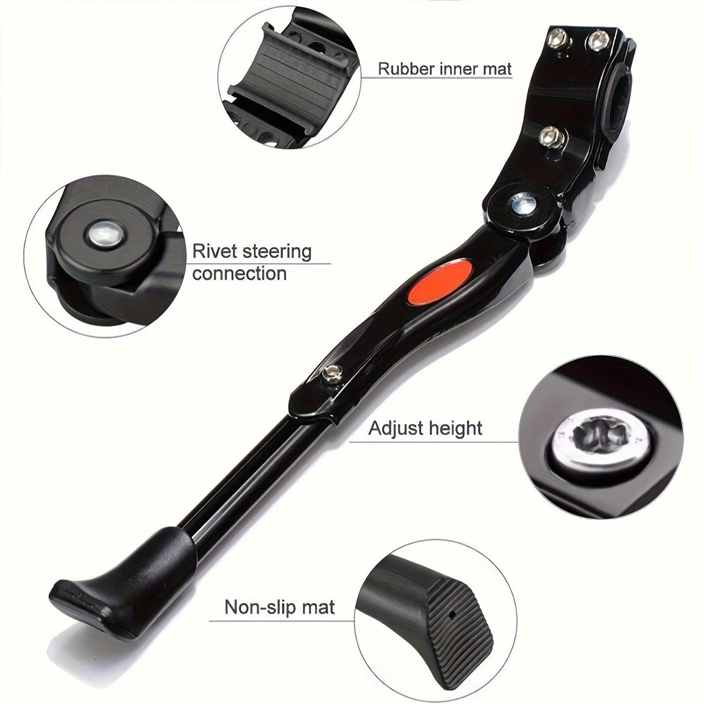 Support de Vélo Réglable | Stationnement Fiable et Pratique