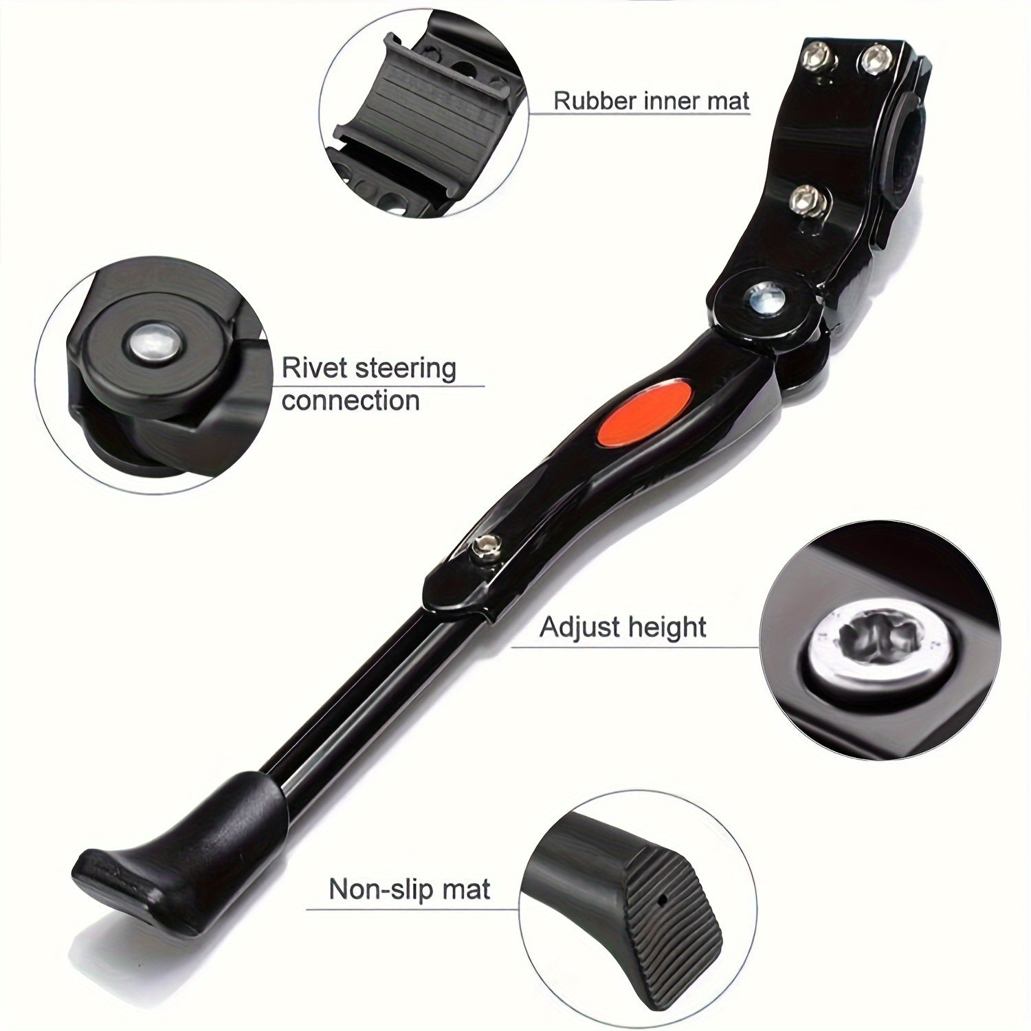 Support de Vélo Réglable | Stationnement Fiable et Pratique