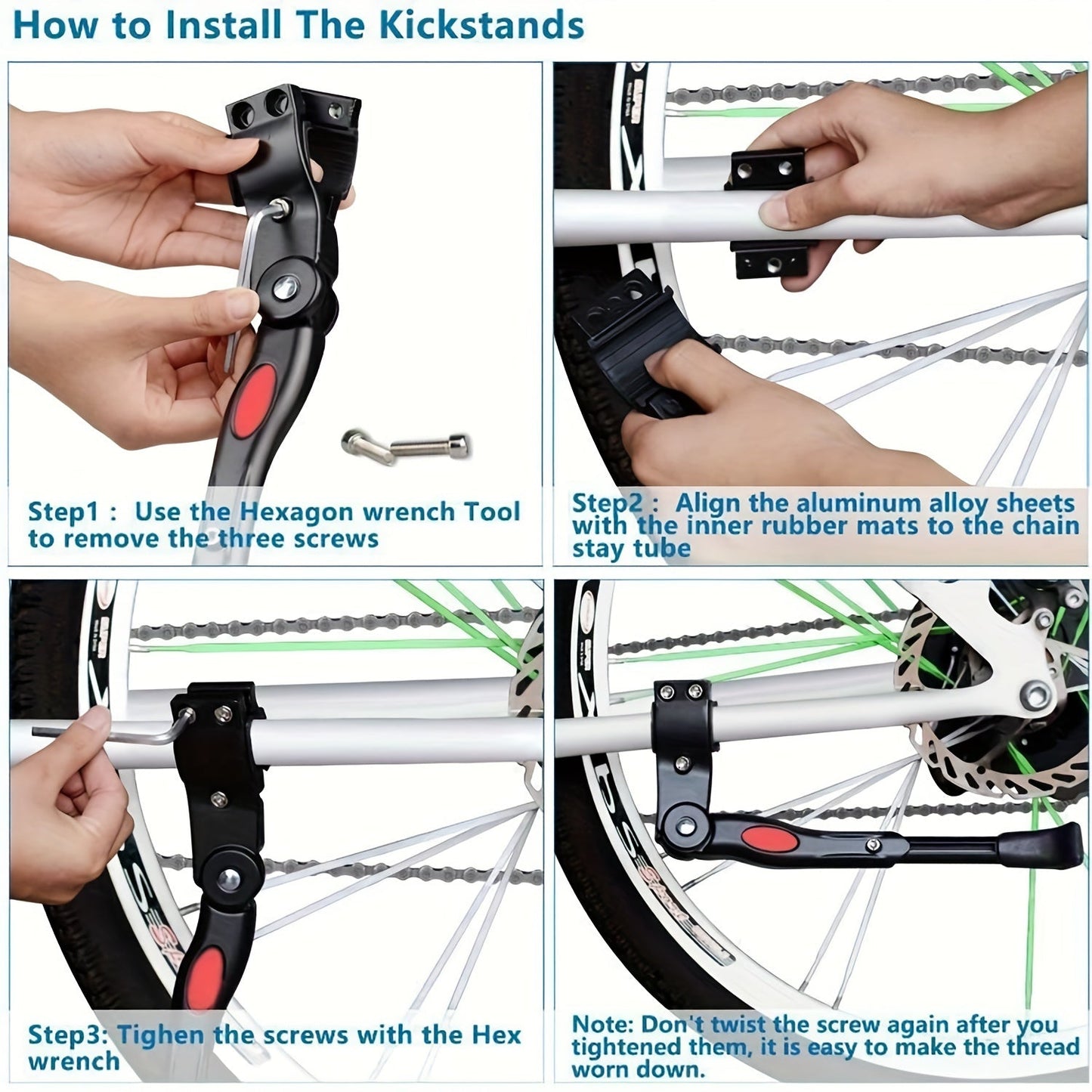 Support de Vélo Réglable | Stationnement Fiable et Pratique