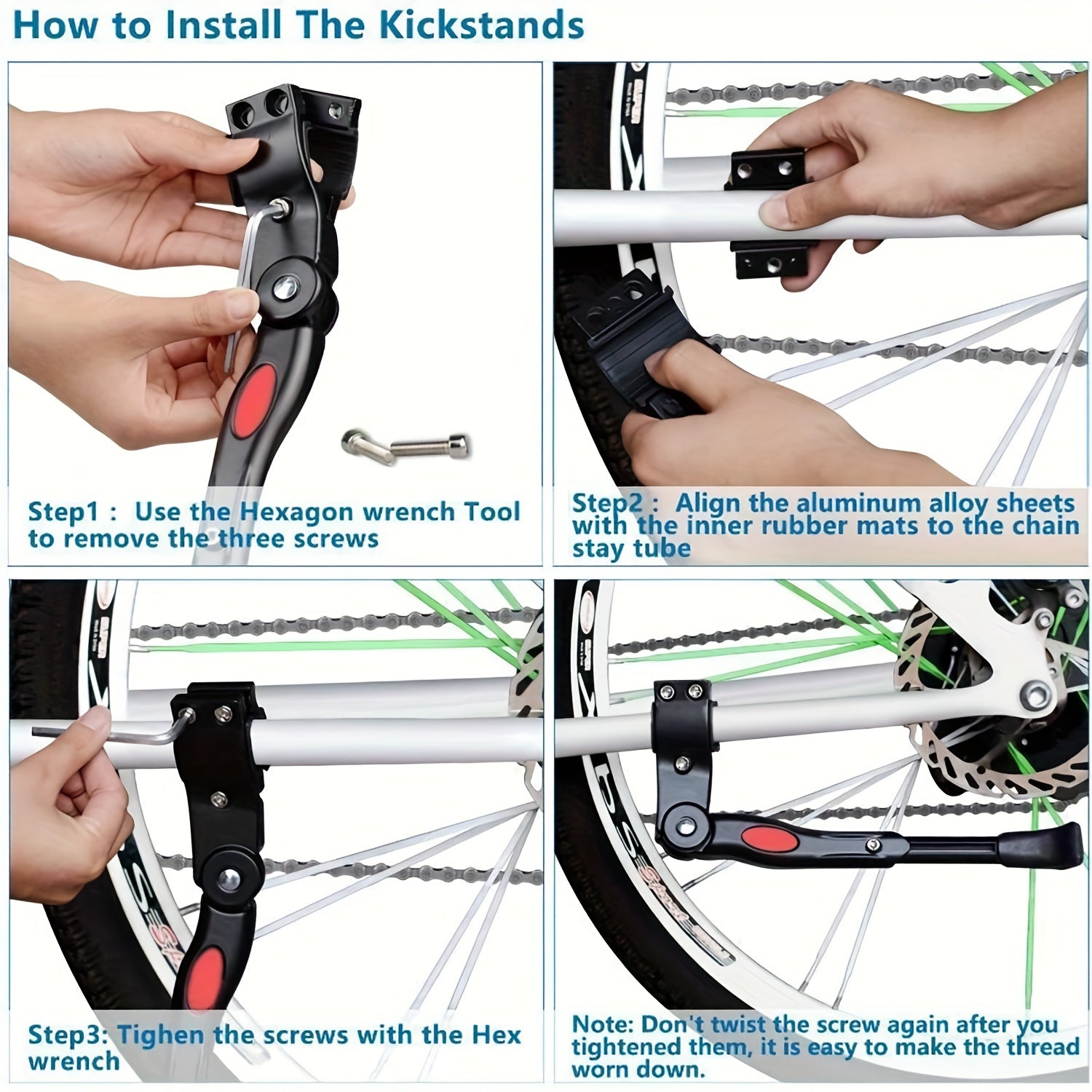 Support de Vélo Réglable | Stationnement Fiable et Pratique