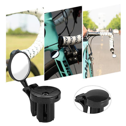 Miroir Rétroviseur pour Vélo Ajustable | Sécurité Optimale et Vue Dégagée