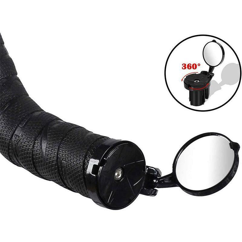 Miroir Rétroviseur pour Vélo Ajustable | Sécurité Optimale et Vue Dégagée